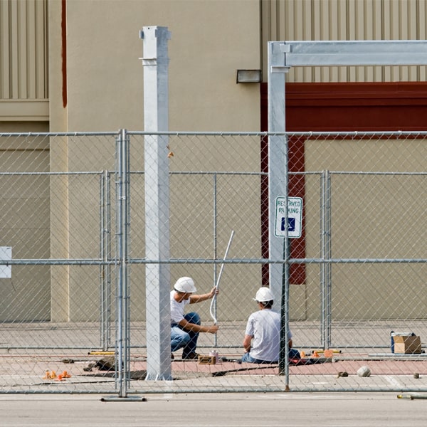 how long can i lease the temporary fence for my construction site or event in Branchville